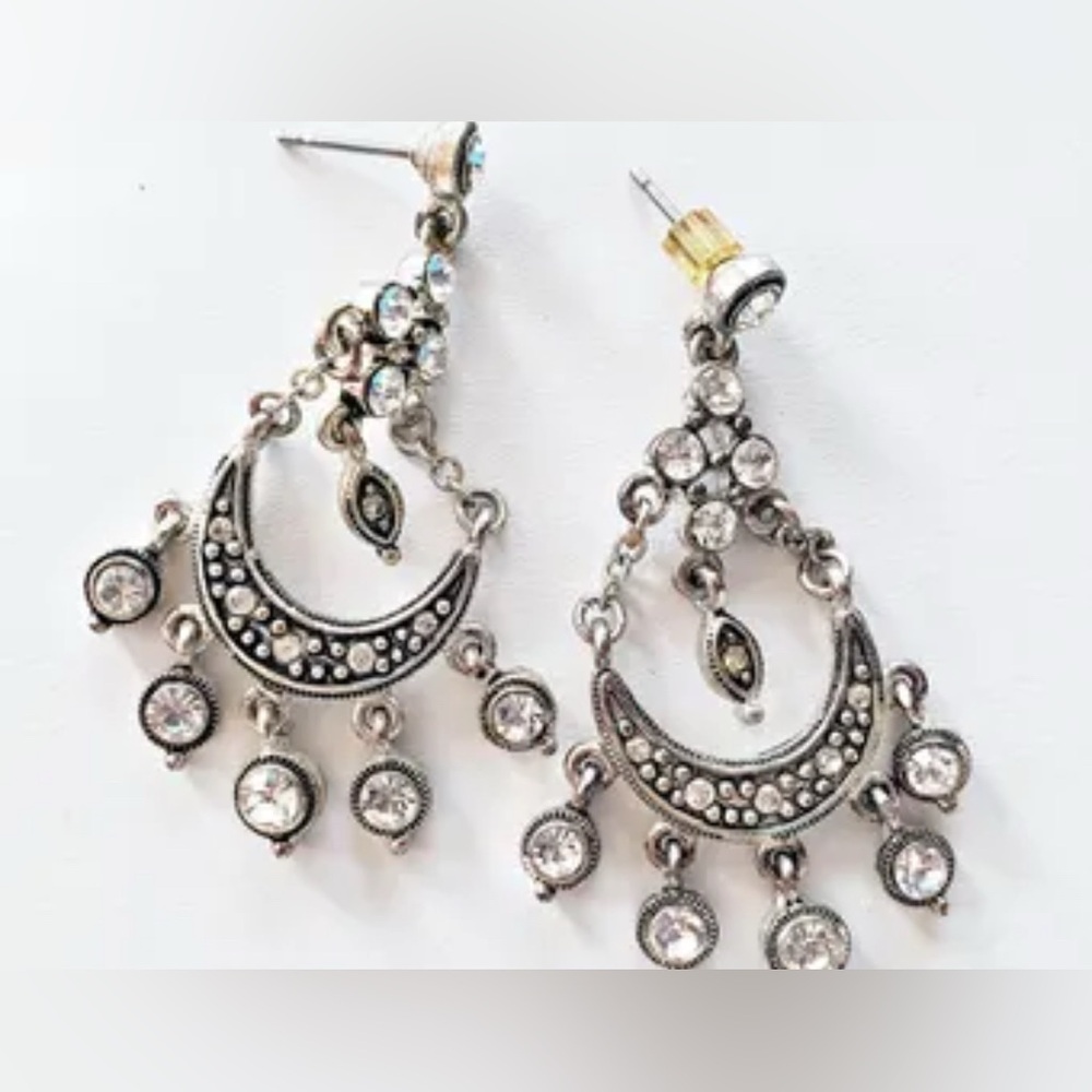 Vtg Ann Taylor Chandelier Earrings